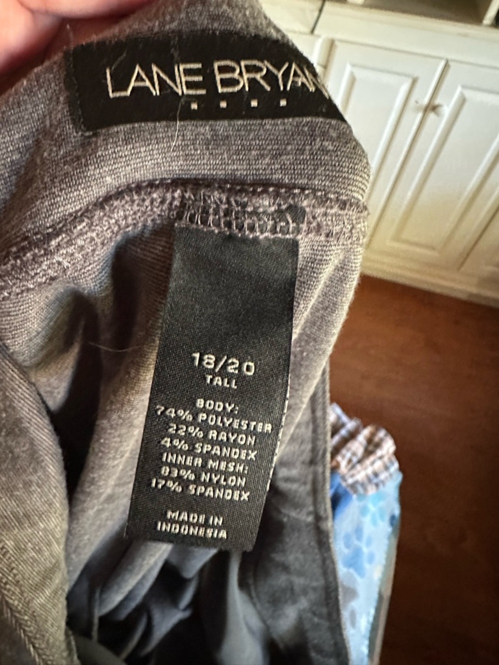 Lane Bryant Gray Boot-Cut Pants